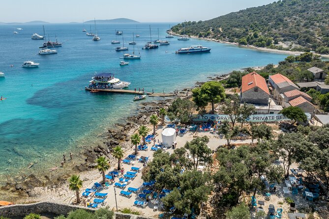 Blue Lagoon & 3 Islands Cruise with Lunch from Split - Blue Lagoon at Krknjasi Bay: The Main Event (and the Main Crowds)