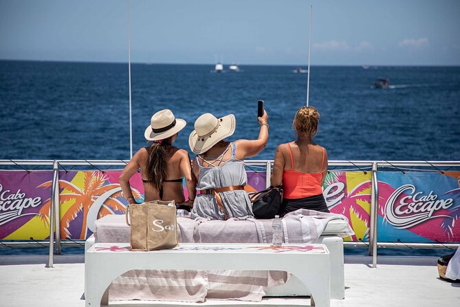 Cabo San Lucas Sunset Cruise Full dinner, open bar and transfer - First Stop: Marina Cabo San Lucas Check-In and Dock-Fee Reality