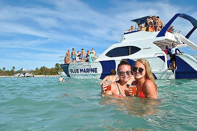 Catamaran Party in Punta Cana with Unlimited Drinks - Dolphin Photo Stop: Nice Views, No Guaranteed Encounter