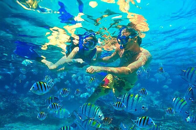 Catamaran Party in Punta Cana with Unlimited Drinks - The Natural Pool Finish: Cooling Off Without Rush