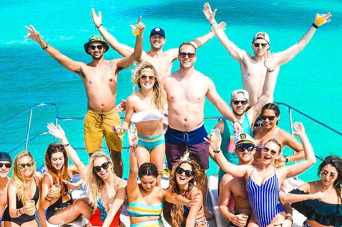Catamaran Party in Punta Cana with Unlimited Drinks - Pickup, Mobile Ticket, and Making the Start Easy