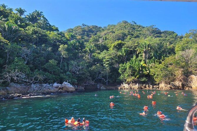 Catamaran Yelapa Beach Tour with Snorkeling, Food and Open Bar - Majahuitas snorkeling: the water is the main event