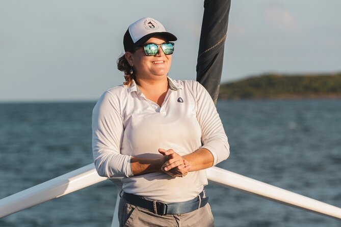 Days End Sunset Sail Open Bar & Hors D'oeuvres STT Ritz-Carlton - Crew and service style: attentive, safety-aware, and genuinely friendly