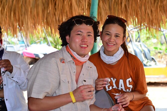 Full Day ATV Experience and Booze Cruise with Open Bar - The open bar part: natural pool, snacks, music, and pacing