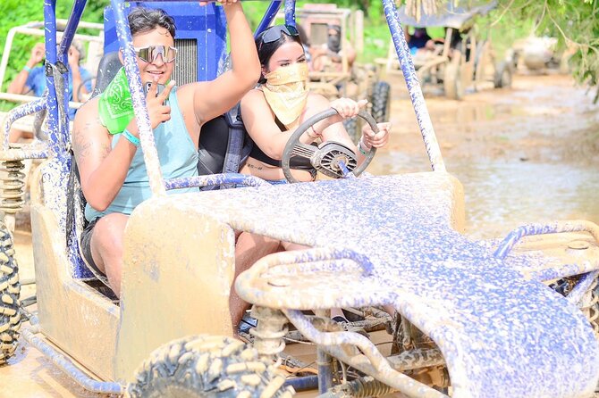 Full-day Buggy & Party Boat tour: snorkel, open bar, cave pool - The Natural Pool (Cave-Pool Style) Swim Spot