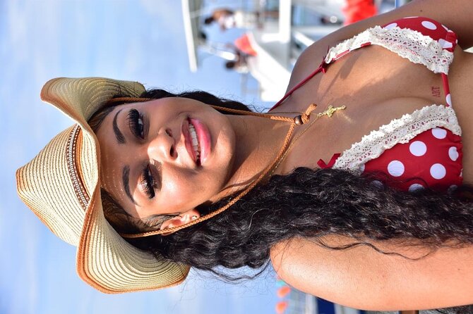 Hip Hop Adult Only Party Boat with Unlimited drinks & Sandba stop - Getting around: pickup, mobile ticket, and possible boat splitting
