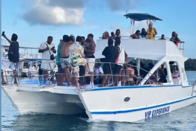Hip-Hop Party Boat with Dj Live Adults Only and Unlimited Drinks - The Coral Reef Snorkel Stop: Fun Water Time, Not a Full Scuba Course