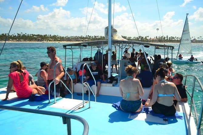 Party boat in Catamaran with Open Bar Only Adults + Snorkeling - Drinks, Snacks, and the Food Gap: Eat Before You Board