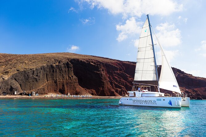 Premium Small-Group Catamaran Cruise with BBQ, Open Bar, Transfer - Getting to the boat: Vlichada pickup, timing, and why cruise ships are different