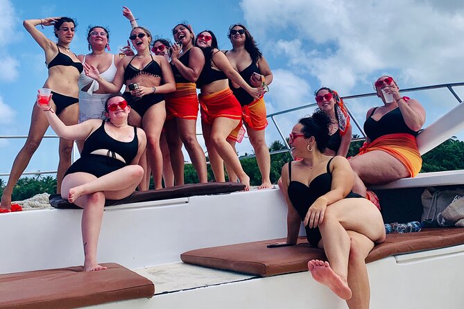 Private Catamaran Cruise with Slide & unlimited drinks - Dolphin Habitat Views: Watching From the Boat (No Hustle)