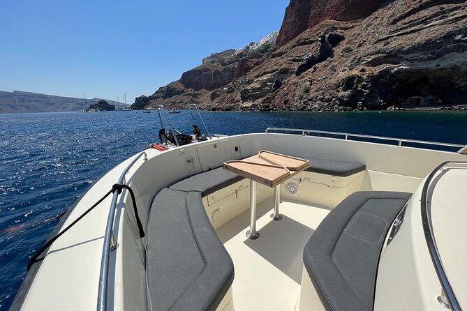 Private Full-Day Motor Yacht Cruise with Meal, Open Bar+Transfers - Red Beach and White Beach in 30 minutes each: perfect if you pack light