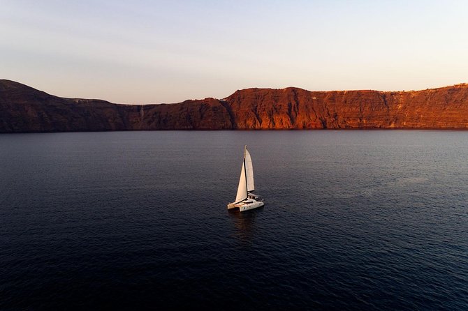 Private Luxury Caldera Cruise with a rich BBQ meal and Open Bar! - BBQ Meal + Open Bar: The Kind of Lunch That Keeps You Relaxed
