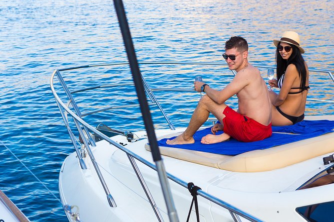 Private Motor Yacht Cruise with BBQ, Open Bar & Transfers - Volcano Hot Springs: Palea Kameni’s Warm-Water Reset