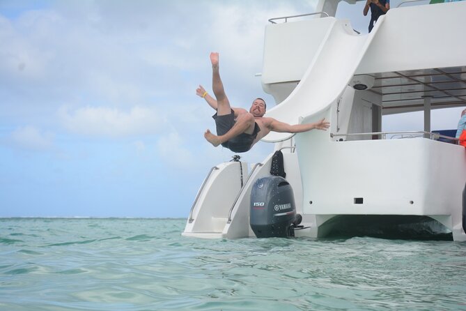 Private Party Boat Cruise: Sound System, Open Bar, Natural Pool - What to pack: towels, sunscreen, and small comfort wins