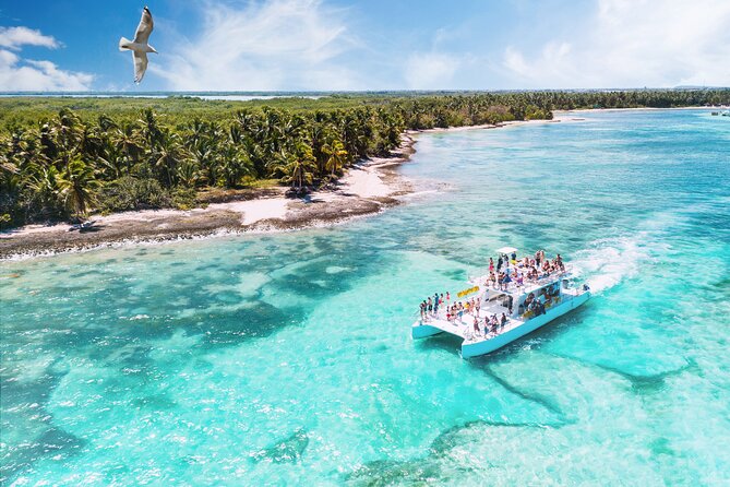 Punta Cana Catamaran Party– Snorkeling, Open Bar, Music & Pickup - Snorkeling gear included: fun, but keep your expectations realistic