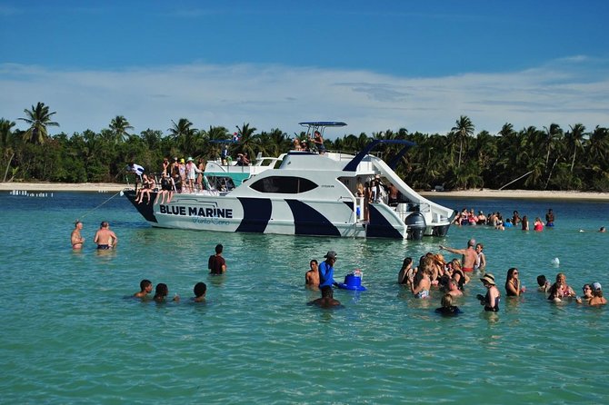 Punta Cana Party Boat Snorkeling with Music DJ and Open Bar - Natural pool or sandbar: where the sea meets for an hour