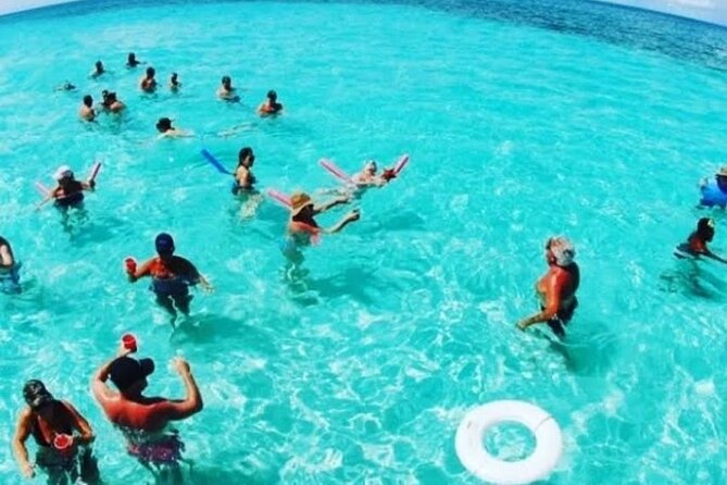 Punta Cana Party Booze Cruise, open bar, snorkeling Only Adult - Wild Beach Stop and the Sandbar Natural Pool Floating Fun