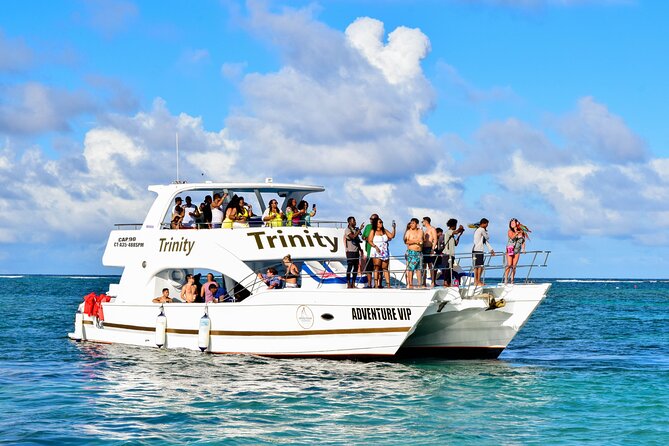 Punta Cana Ultimate Hip Hop Party Boat with Open Bar <em>Only Adults – Key Highlights You Should Know Before You Go’ /></p>
<ul>
<li><strong>DJ-driven music lineup</strong> focused on urban and island beats, not a generic cruise playlist</li>
<li><strong>Open bar</strong> with alcoholic drinks plus snacks and fresh tropical fruit</li>
<li><strong>Swim, snorkel, and sandbar time</strong> with real water activities and a party stop</li>
<li><strong>Photo moments</strong> including a cruise-by for Dolphins Island pictures</li>
<li><strong>Crew-led games and dance-offs</strong>, so the vibe stays active the whole trip</li>
</ul>
<h2 id="hip-hop-party-boat-vs-a-regular-cruise-in-punta-cana">Hip-Hop Party Boat vs. a Regular Cruise in Punta Cana</h2>
<p>Only Adults – Hip-Hop Party Boat vs. a Regular Cruise in Punta Cana’ /><br />
This isn’t the slow, sit-back-and-watch-the-water kind of boat day. It’s a <strong>music-first</strong> outing, built around a DJ lineup spinning Hip Hop, R&B, Dancehall, and Afro Beats while you move through Punta Cana’s coastal waters. The point is simple: you’re not just traveling from one pretty spot to another, you’re doing it with rhythm, games, and people in full party mode.</p>
<p><p>What makes it feel different is how the day flows. You get an initial cruise with music and drinks, then you hit <strong>time in the water</strong>, then you finish with a sandbar party where the “boat” part turns into a floating hangout. That structure matters. It keeps the trip from feeling like a long wait between highlights.</p>
</p>
<p><p>One more detail worth noting: the vibe is aimed at adults only. So you can expect a crowd there for music, drinks, and energy, not kids’ activities.</p>
</p>
<div style="margin: 20px 0; padding: 15px 0;"><p>You can also read our reviews of more tours and experiences in Punta Cana.</p><ul style="margin: 10px 0; padding: 0; list-style: none;"><li style="margin: 0 0 10px 0; padding: 0 0 10px 0; border-bottom: 1px solid #eee; display: flex; align-items: flex-start; gap: 12px; line-height: 1.4;"><a href="https://tipsyholidays.com/saona-island-day-trip-from-punta-cana-with-lunch-and-open-bar/" aria-hidden="true" tabindex="-1"><img decoding="async" style="width: 80px; height: 60px; object-fit: cover; border-radius: 4px; flex-shrink: 0;" src="https://img.tipsyholidays.com/wp-content/uploads/saona-island-day-trip-from-punta-cana-with-lunch-and-open-bar-150x150.jpg" alt="" loading="lazy"></a><div><a href="https://tipsyholidays.com/saona-island-day-trip-from-punta-cana-with-lunch-and-open-bar/">Saona Island Day Trip From Punta Cana with Lunch and Open Bar</a><br><span style="font-size: 0.82em; color: #555; margin-top: 2px;"><span style="color: #f5a623;">★</span> 4.5 · 2,709 reviews</span></div></li><li style="margin: 0 0 10px 0; padding: 0 0 10px 0; border-bottom: 1px solid #eee; display: flex; align-items: flex-start; gap: 12px; line-height: 1.4;"><a href="https://tipsyholidays.com/small-group-snorkeling-cruise-with-open-bar-and-light-snacks/" aria-hidden="true" tabindex="-1"><img decoding="async" style="width: 80px; height: 60px; object-fit: cover; border-radius: 4px; flex-shrink: 0;" src="https://img.tipsyholidays.com/wp-content/uploads/small-group-snorkeling-cruise-with-open-bar-and-light-snacks-150x150.jpg" alt="" loading="lazy"></a><div><a href="https://tipsyholidays.com/small-group-snorkeling-cruise-with-open-bar-and-light-snacks/">Small Group Snorkeling Cruise with Open Bar and Light Snacks</a><br><span style="font-size: 0.82em; color: #555; margin-top: 2px;"><span style="color: #f5a623;">★</span> 5.0 · 1,296 reviews</span></div></li><li style="margin: 0; padding: 0; border-bottom: none; display: flex; align-items: flex-start; gap: 12px; line-height: 1.4;"><a href="https://tipsyholidays.com/full-day-atv-experience-and-booze-cruise-with-open-bar/" aria-hidden="true" tabindex="-1"><img decoding="async" style="width: 80px; height: 60px; object-fit: cover; border-radius: 4px; flex-shrink: 0;" src="https://img.tipsyholidays.com/wp-content/uploads/full-day-atv-experience-and-booze-cruise-with-open-bar-150x150.jpg" alt="" loading="lazy"></a><div><a href="https://tipsyholidays.com/full-day-atv-experience-and-booze-cruise-with-open-bar/">Full Day ATV Experience and Booze Cruise with Open Bar</a><br><span style="font-size: 0.82em; color: #555; margin-top: 2px;"><span style="color: #f5a623;">★</span> 5.0 · 464 reviews</span></div></li></ul></div><h2 id="price-and-timing-does-64-actually-match-the-value">Price and Timing: Does $64 Actually Match the Value?</h2>
<p><img width="669" height="446" decoding="async" src=