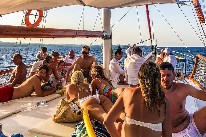 Rhodes Day Cruise (with lunch & unlimited drinks) 5,5 Hours - Rhodes Day Cruise route: 3 bays, 3 moods