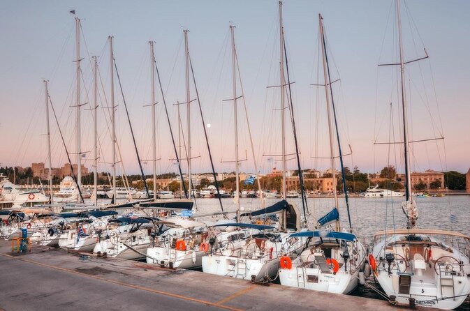 Rhodes Exclusive Sunset tour Cocktail Open bar Gourmet Live Music - Key points worth knowing before you board