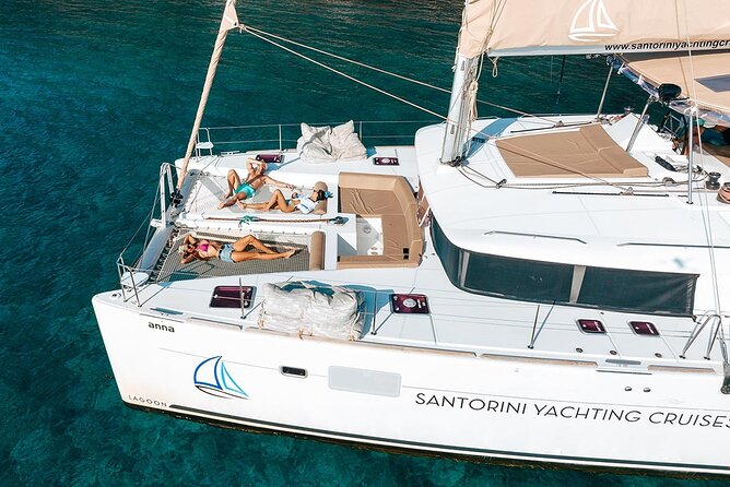 Santorini Sunset Sailing Cruise: Dinner, BBQ, Open Bar, Transfers - First impressions: a 3pm cruise that hits the sweet spot