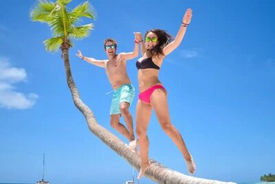 Saona Island Tour From Santo Domingo with Lunch, Open Bar, Pickup - Bayahibe and the Natural Pool Boat Ride: Water Time First