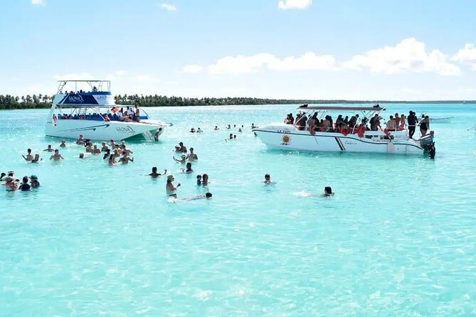 Saona Island Tour From Santo Domingo with Lunch, Open Bar, Pickup - The Catamaran Return With Open-Party Energy