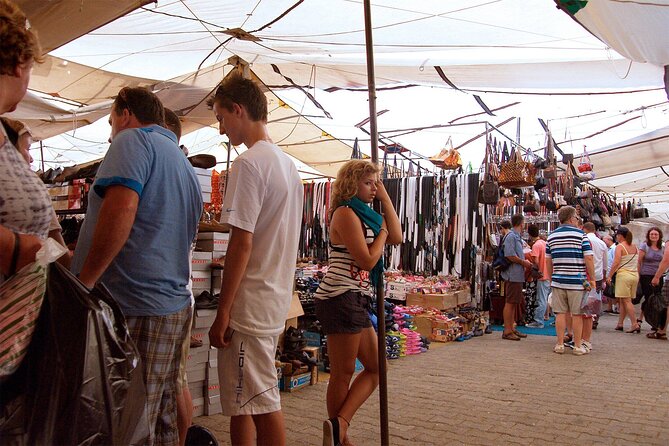 Side Manavgat Boat Trip With Lunch And Unlimited Drinks - Manavgat market time: a classic Anatolian shopping block