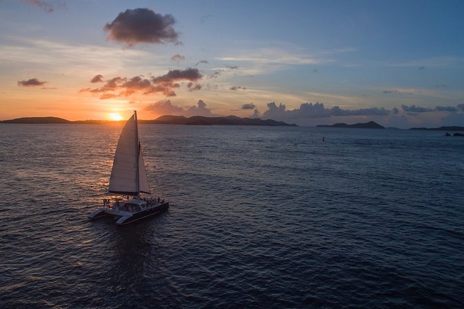 St. John Days End Sunset Sail Open Bar & Hors D'oeuvres - Westin - A Catamaran Sunset That Starts Right at the Westin