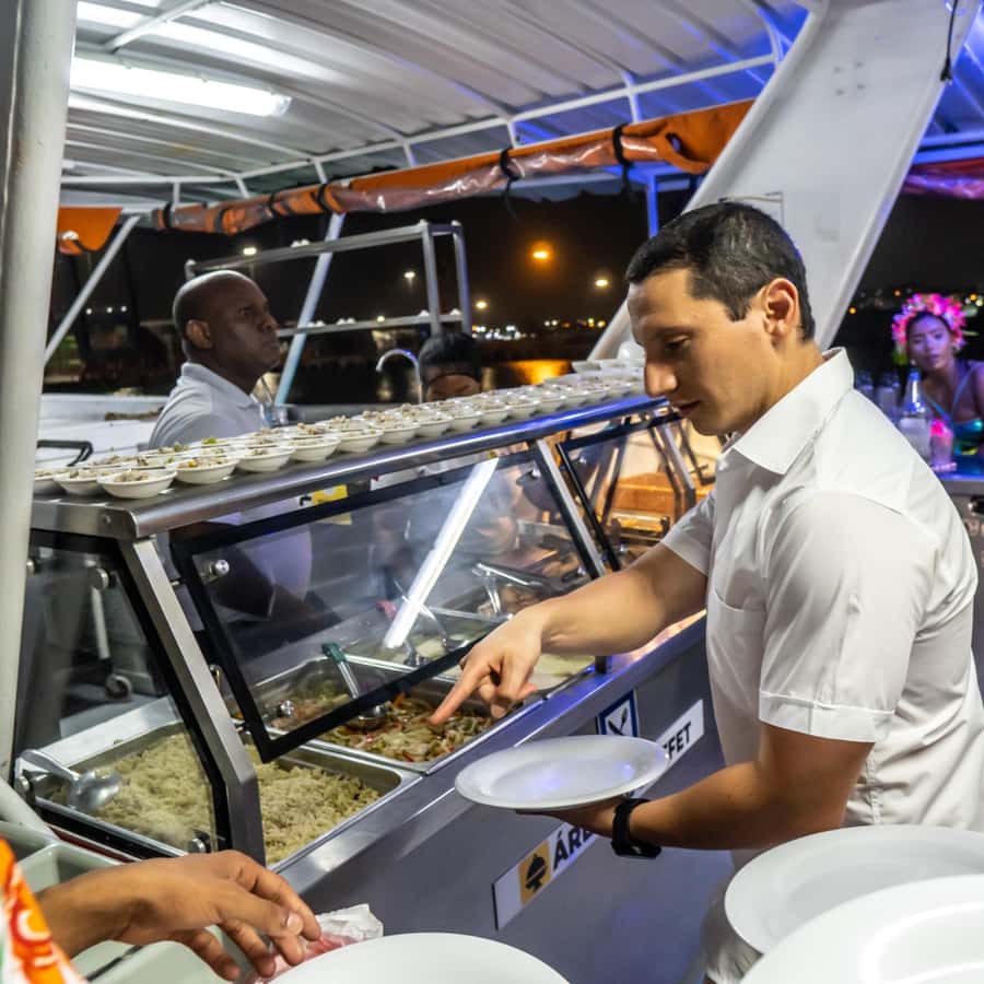 White Night Boat Party: Dinner Buffet, Dancing and Open Bar - FAQ