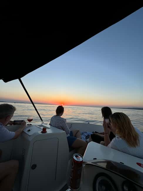 Zadar: Golden Hour Cruise RIB Tour Island Dinner Stop & Swim - Drinks, onboard music, and the vibe on a small boat