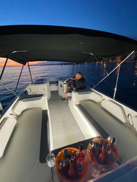 Zadar: Golden Hour Cruise RIB Tour Island Dinner Stop & Swim - What’s included, what’s not, and what to pack